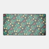 美しい熱帯フローラデザイン – デスクマット (正面)