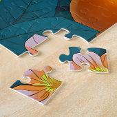 美しい熱帯果樹園 ジグソーパズル (側面)