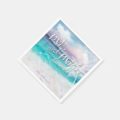 美しい熱帯海サンライズ紙ナプキンス スタンダードカクテルナプキン (角)