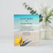 美しい熱帯海結婚ショア紙 (スタンド正面)