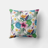 美しい熱帯絵を描フローラ水彩 クッション (裏面)
