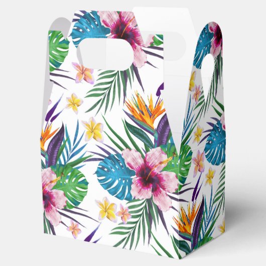 美しい熱帯絵を描フローラ水彩 フェイバーボックス (オープン)