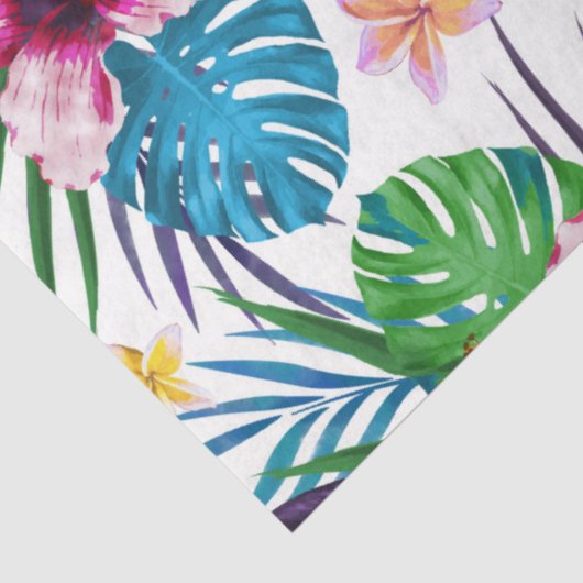 美しい熱帯絵を描フローラ水彩 薄葉紙 (詳細)