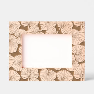 美しい熱帯緑 レーザー彫刻フレーム