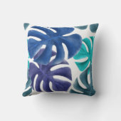 美しい熱帯葉の装飾用クッション クッション (裏面)