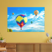 美しい熱気球 キャンバスプリント (インサイチュ (リビング))