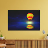 美しい熱気球 キャンバスプリント (インサイチュ (リビング))