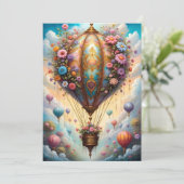 美しい熱気球 招待状 (スタンド正面)