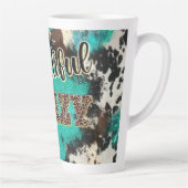 美しい熱狂する – 南西のモチーフ カフェラテマグ (右)