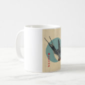 美しい燕 コーヒーマグカップ (正面左)