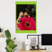 美しい爪、 ネイル ポスター (ホームオフィス)