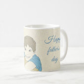 美しい父の日 コーヒーマグカップ (正面右)