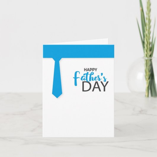 美しい父の日 案内状 (正面)