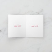 美しい父の日 案内状 (内部)