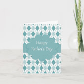 美しい父の日 案内状 (正面)