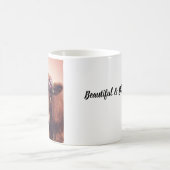 美しい牛のマグ コーヒーマグカップ (中央)