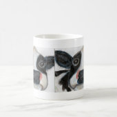 美しい牛マグは誕生日のクリスマスを個人化します コーヒーマグカップ (中央)