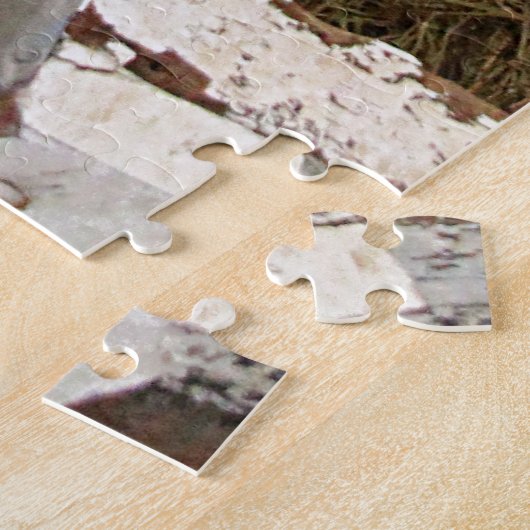 美しい牛 ジグソーパズル (側面)