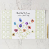 美しい特別な結婚式の日の紙ランチョンマット ペーパーパッド (インサイチュ)