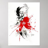 美しい犠牲者 ポスター (正面)