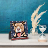 美しい犬のプラーク フォトプラーク (インサイチュ)