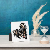 美しい犬のプラーク フォトプラーク (インサイチュ)