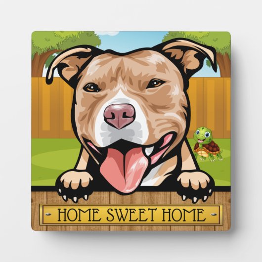 美しい犬板 フォトプラーク (正面)