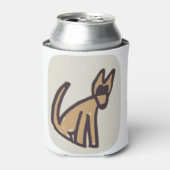 美しい犬 缶クーラー (缶正面)