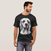 美しい犬 Tシャツ (正面フル)
