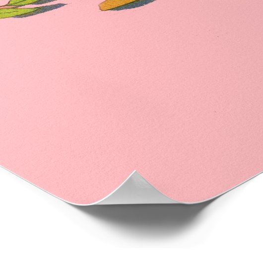 美しい狐 ポスター (角)