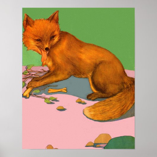 美しい狐 ポスター (正面)