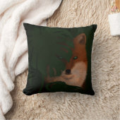美しい狡猾なキツネ クッション (ブランケット)