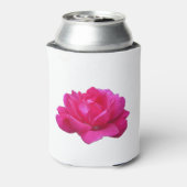 美しい独身のピンクのバラ 缶クーラー (缶裏面)