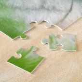 美しい狼の絵画頭 ジグソーパズル (側面)