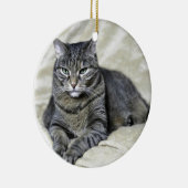 美しい猫が暮らす セラミックオーナメント (右)