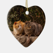 美しい猫たち，オーナメント セラミックオーナメント (右)
