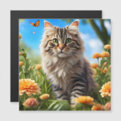 美しい猫の美しい庭 (正面/裏面)