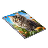 美しい猫の美しい庭 ノートブック (右側)