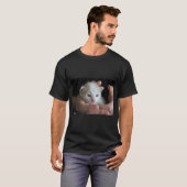 美しい猫芸術 Tシャツ (正面フル)