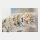 美しい猫 キッチンタオル (横)