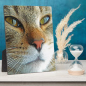 美しい猫 フォトプラーク (側面)