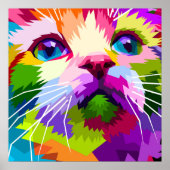 美しい猫 ポスター (正面)