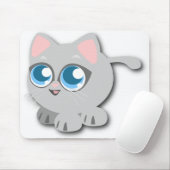美しい猫 マウスパッド (マウス)