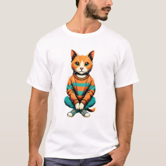 美しい猫 Tシャツ