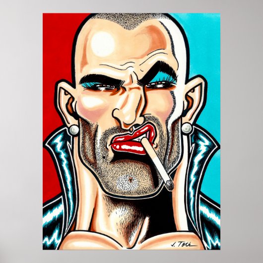 美しい獣 ポスター (正面)