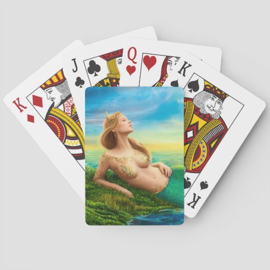 美しい王女 – 人魚ファンタジー トランプ (裏面)