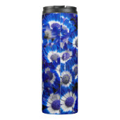 美しい王室の青シナリアの花 タンブラー (裏面)