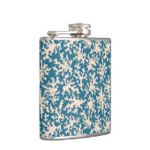 美しい珊瑚パターン フラスク (右)