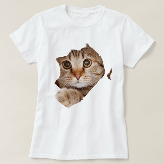 美しい甘い猫Tシャツ Tシャツ (デザイン正面)