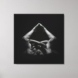 美しい生きている女性 キャンバスプリント